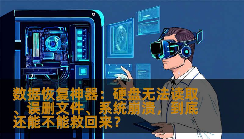 数据恢复神器：硬盘无法读取、误删文件、系统崩溃，到底还能不能救回来？