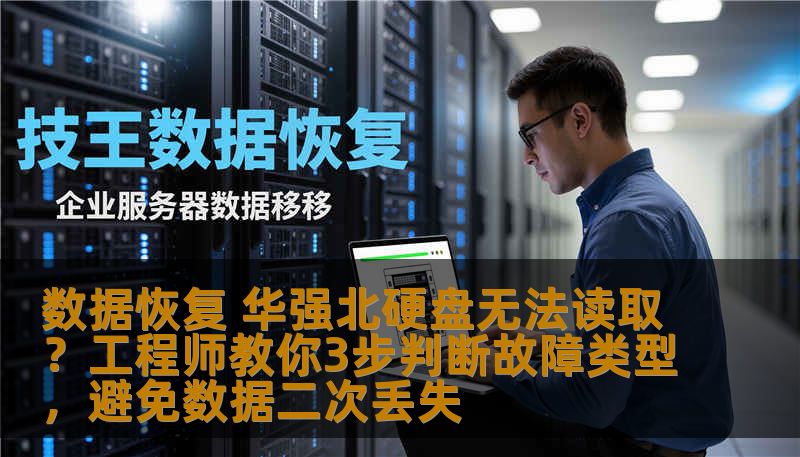 数据恢复 华强北全面指南：硬盘无法读取、SSD故障、误删除文件怎么办？工程师从逻辑故障到硬件损伤分级判断，附真实案例与费用分析。华强北数据恢复找技王，9城直营，专业安全。