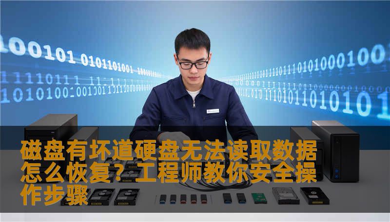 磁盘有坏道硬盘无法读取数据怎么恢复？工程师教你安全操作步骤
