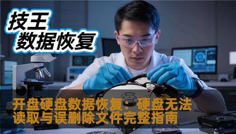 开盘硬盘数据恢复：硬盘无法读取与误删除文件完整指南