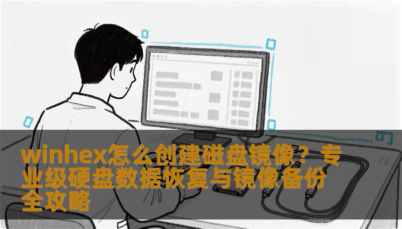 winhex怎么创建磁盘镜像？专业级硬盘数据恢复与镜像备份全攻略