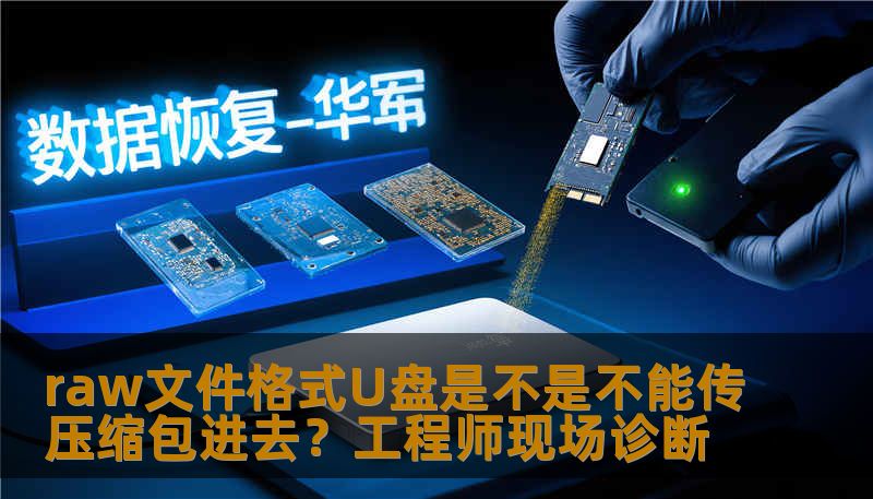 raw文件格式U盘是不是不能传压缩包进去？工程师现场诊断