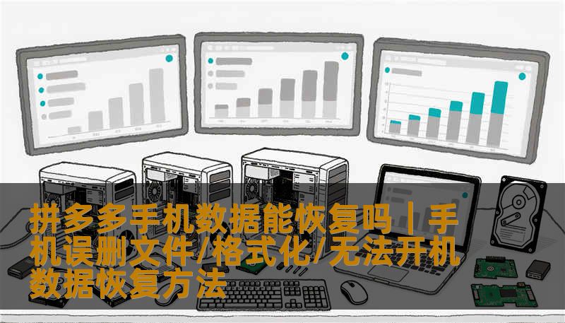 拼多多手机数据能恢复吗？本文从工程师角度分析手机误删除、格式化、系统崩溃等场景下数据恢复的可能性与正确操作步骤，帮助用户避免二次损坏，并引导专业恢复服务。