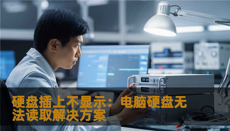 硬盘插上不显示：电脑硬盘无法读取解决方案