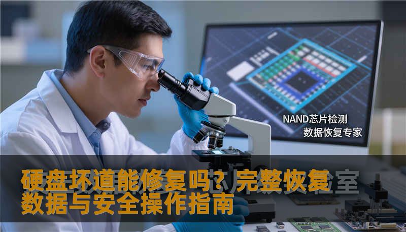 硬盘坏道能修复吗？完整恢复数据与安全操作指南