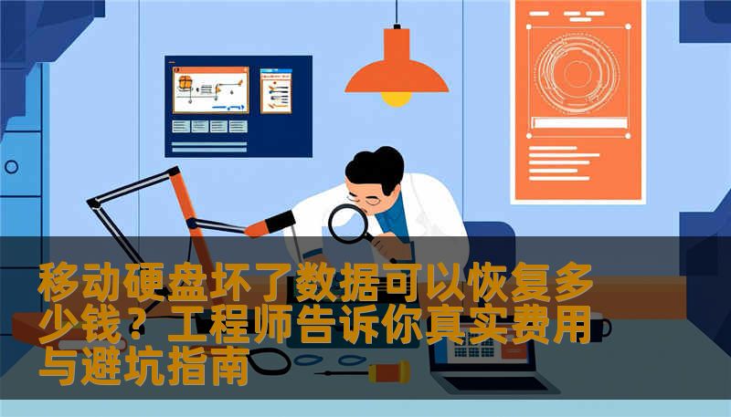 移动硬盘坏了数据可以恢复多少钱？工程师告诉你真实费用与避坑指南