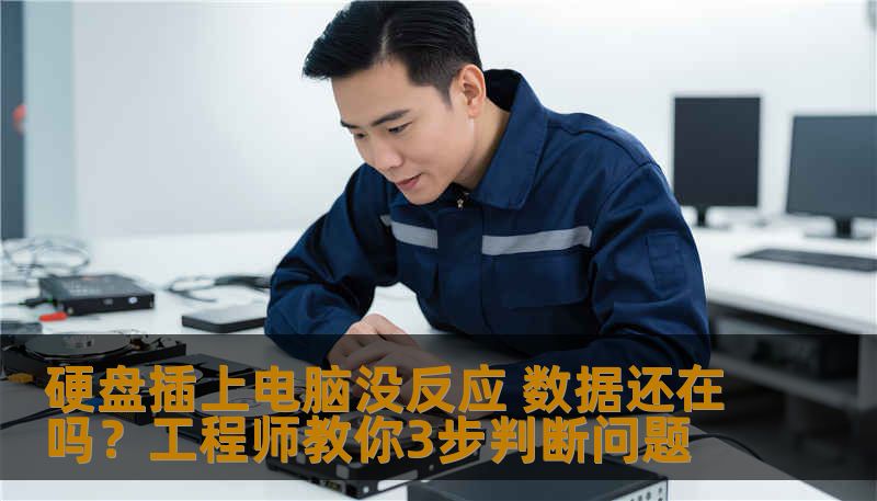 硬盘插上电脑没反应别慌，资深数据恢复工程师教你判断逻辑故障还是硬件损坏。硬盘插上电脑没反应数据恢复方法、SSD恢复流程、误删除文件恢复步骤全覆盖。技王数据恢复9年经验，全国9城直营，免费检测评估。