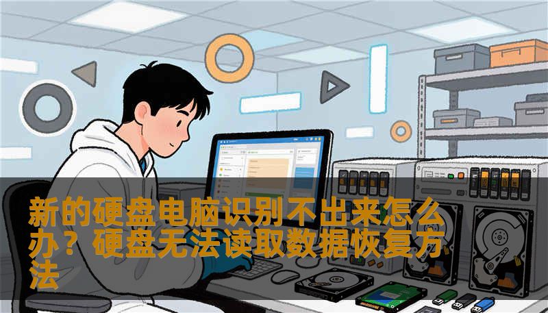 新的硬盘电脑识别不出来怎么办?硬盘无法读取数据恢复方法 新的硬盘电脑识别不出来怎么办?硬盘无法读取数据恢复方法