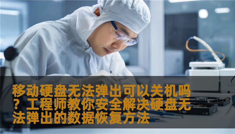 移动硬盘无法弹出可以关机吗？工程师教你安全解决硬盘无法弹出的数据恢复方法
