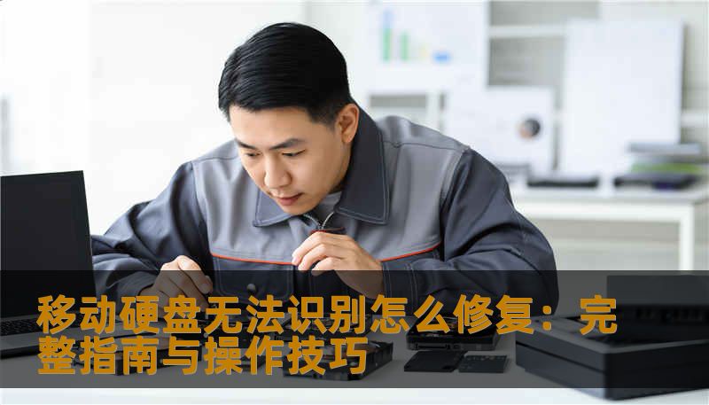移动硬盘无法识别怎么修复：完整指南与操作技巧