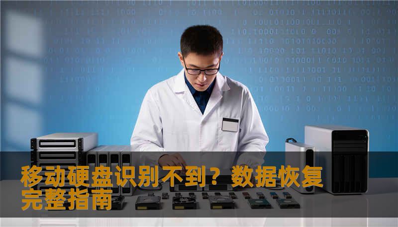 移动硬盘识别不到？本文提供完整数据恢复方案，解析硬盘无法识别原因，指导安全找回照片、视频、文档，结合技王数据恢复专业流程确保数据安全。
