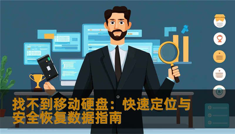 找不到移动硬盘怎么办？本文提供数据恢复教程，包括硬盘或SSD无法读取、误删除、格式化及硬盘损坏情况，教你安全快速找回重要文件。