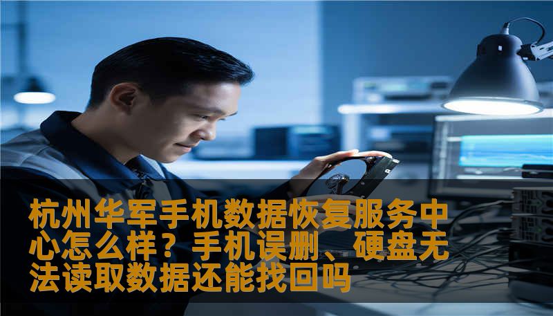 杭州华军手机数据恢复服务中心怎么样？手机误删照片、硬盘无法读取、SSD损坏数据恢复方法。本文由数据恢复工程师撰写，分析逻辑故障与硬件损坏的区别，提供专业恢复步骤与真实案例，避免二次损伤。技王数据恢复全国9城直营，免费检测，不成功不收费。
