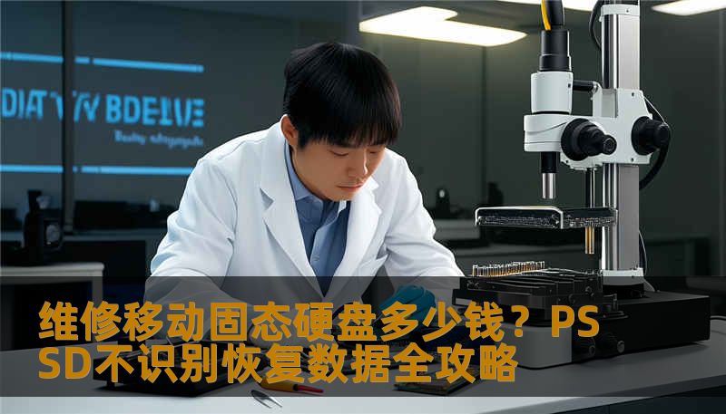 维修移动固态硬盘多少钱？PSSD不识别恢复数据全攻略