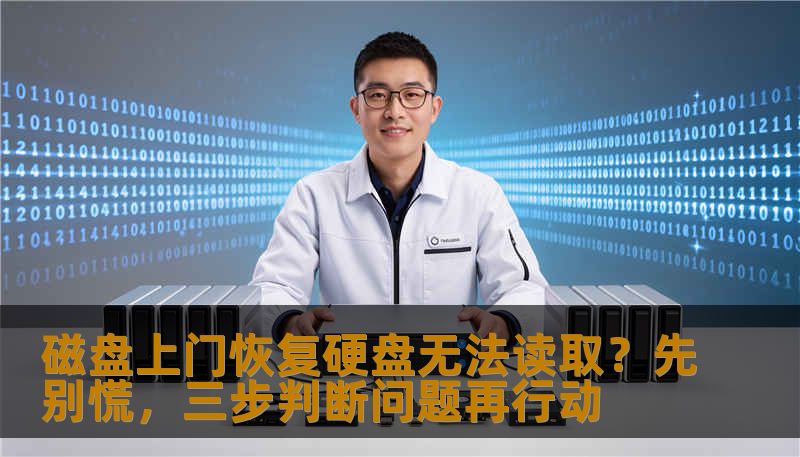 磁盘上门恢复遇到硬盘无法读取、SSD认盘、误删文件怎么办？工程师手把手教你判断逻辑故障与硬件损坏，提供专业恢复流程与真实案例。全国9城直营，技王数据恢复为您安全救回数据。