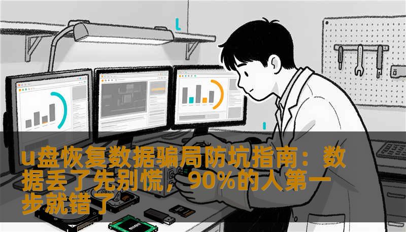 u盘恢复数据骗局防坑指南：数据丢了先别慌，90%的人第一步就错了