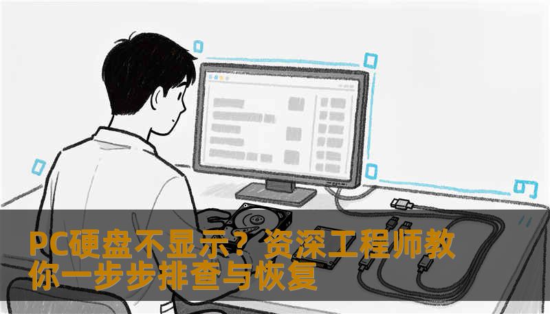 PC硬盘不显示？资深工程师教你一步步排查与恢复