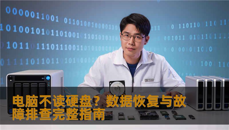 电脑不读硬盘怎么办？本文提供专业数据恢复方案，教你安全找回误删除、格式化及硬盘损坏数据，技王数据恢复提供高成功率恢复服务