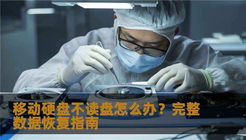 移动硬盘不读盘怎么办？本文详细解析逻辑故障和硬件故障的原因与恢复方案。技王数据恢复提供安全、专业、高成功率的数据恢复服务，帮您找回重要资料。