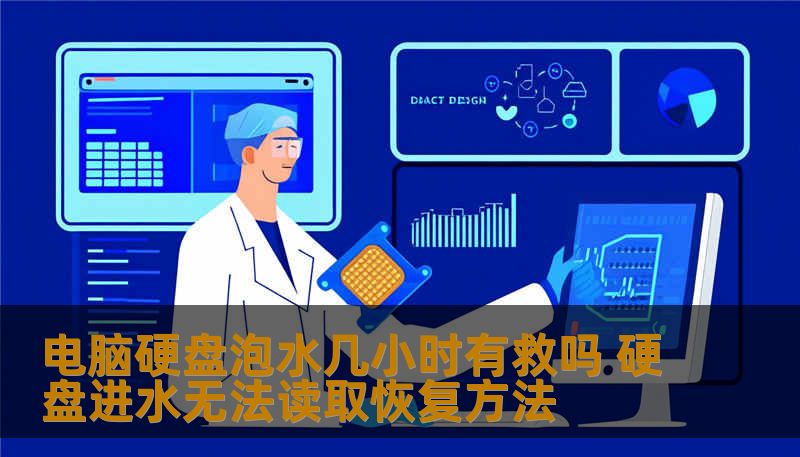电脑硬盘泡水几小时有救吗 硬盘进水无法读取恢复方法