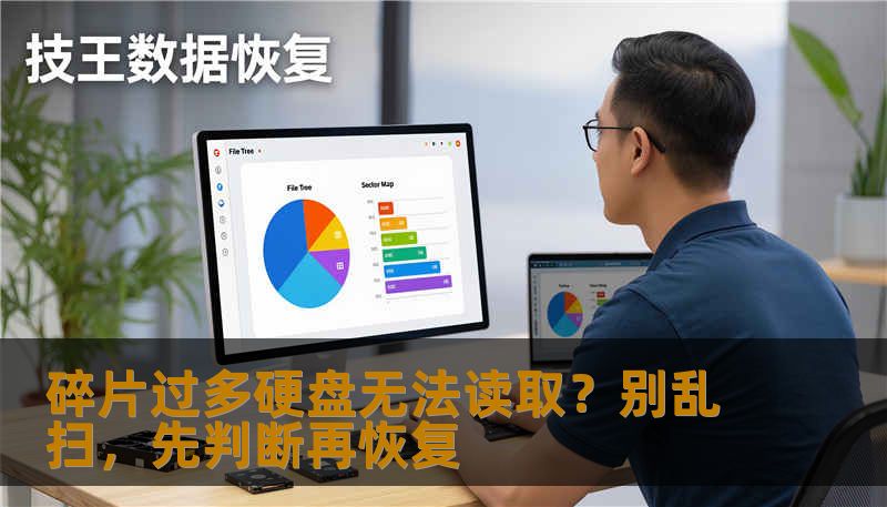 碎片过多硬盘无法读取？别乱扫，先判断再恢复