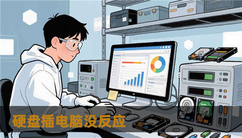 硬盘插电脑没反应