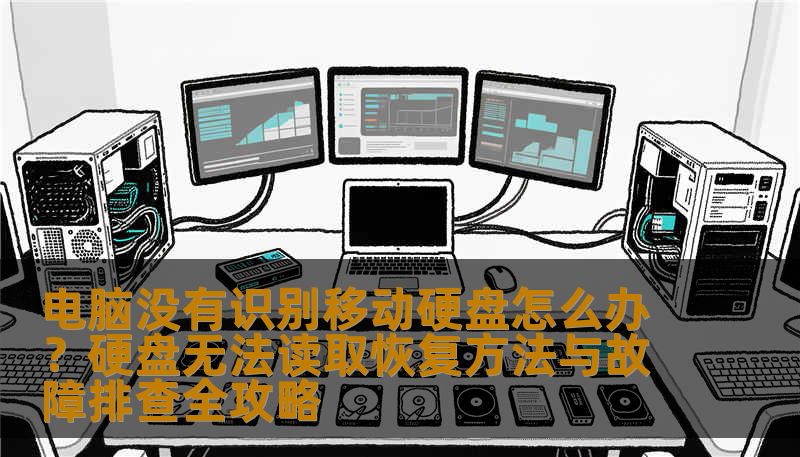 电脑没有识别移动硬盘怎么办?硬盘无法读取恢复方法与故障排查全攻略 电脑没有识别移动硬盘怎么办?硬盘无法读取恢复方法与故障排查全攻略