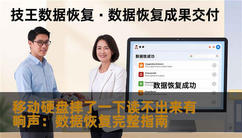 移动硬盘摔了一下读不出来有响声：数据恢复完整指南