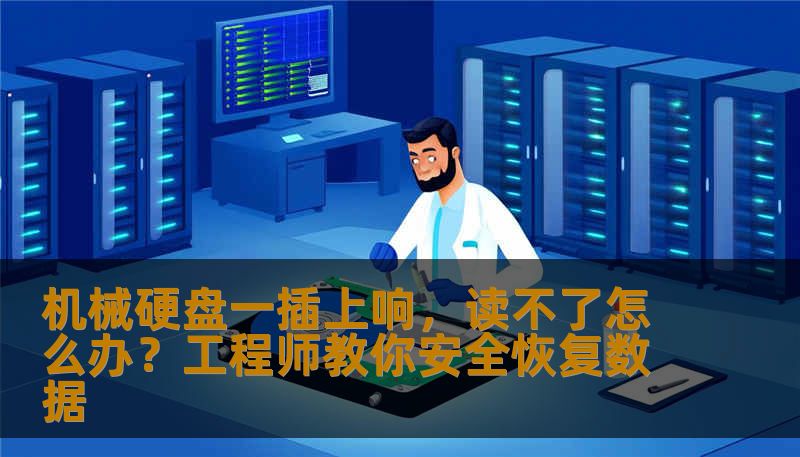 机械硬盘一插上响，读不了怎么办？工程师教你安全恢复数据