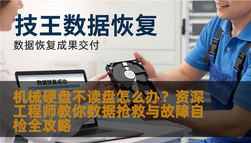 机械硬盘不读盘怎么办？资深工程师教你数据抢救与故障自检全攻略