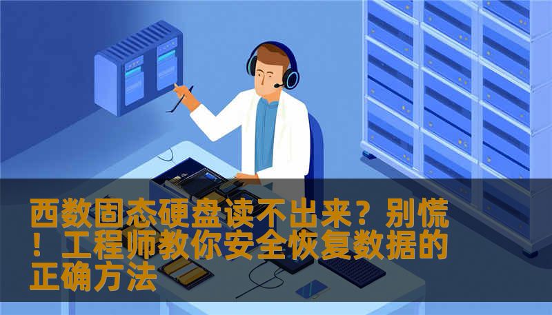 西数固态硬盘读不出来怎么办？资深数据恢复工程师亲述：逻辑故障、硬件损坏全场景分析，附专业恢复流程与真实案例。技王数据恢复全国9城直营，帮你安全救回照片、文档、数据库。