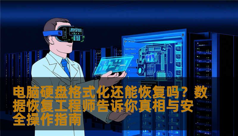 电脑硬盘格式化还能恢复吗？技王数据恢复工程师详解逻辑故障与硬件损坏的判断方法，覆盖误删除、格式化、SSD损坏等场景，给出安全操作步骤与真实案例，教你避免数据彻底丢失。