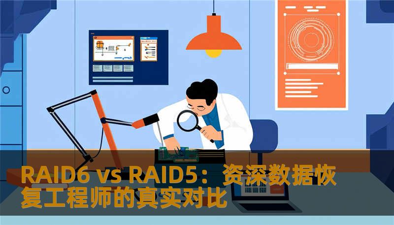 Raid6和Raid5相比，在数据冗余、性能、恢复难度上的全面对比。技王数据恢复工程师分享真实案例和操作经验。
