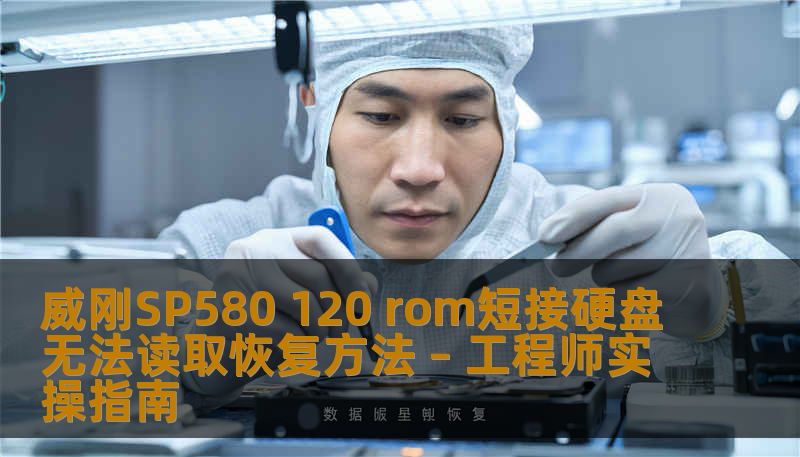 威刚SP580 120 rom短接硬盘无法读取恢复方法 – 工程师实操指南