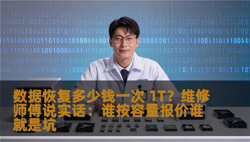数据恢复多少钱一次 1T？维修师傅说实话：谁按容量报价谁就是坑
