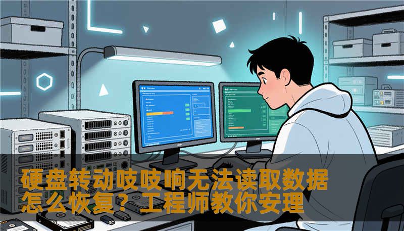 硬盘转动吱吱响无法读取数据怎么恢复？工程师教你安理