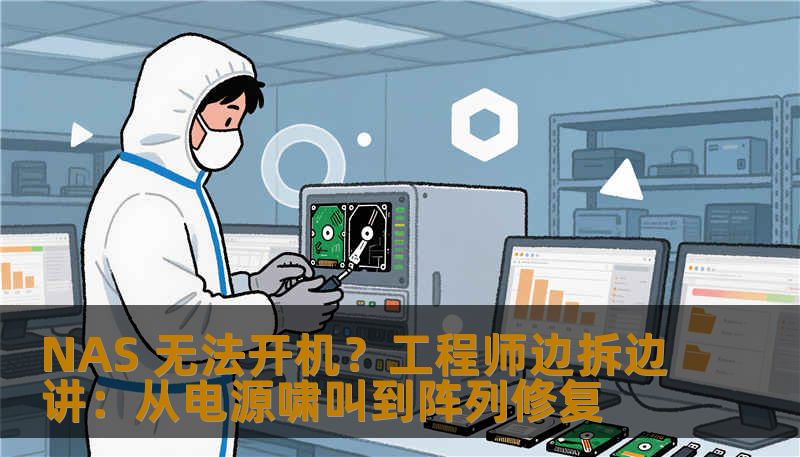NAS 无法开机？工程师边拆边讲：从电源啸叫到阵列修复