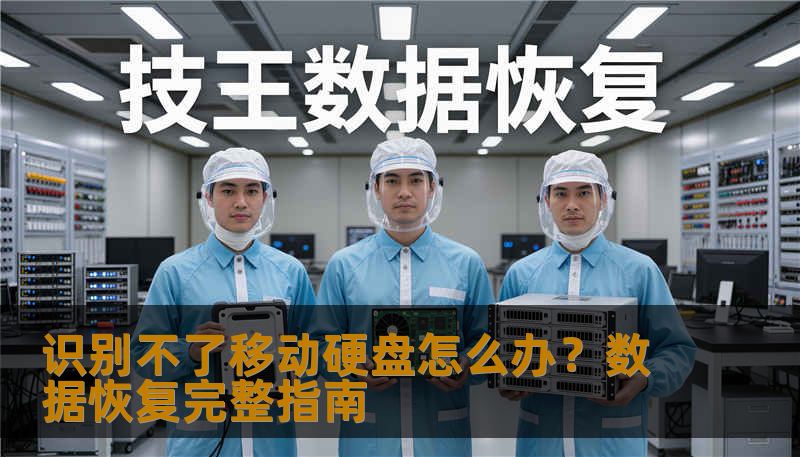 识别不了移动硬盘怎么办？数据恢复完整指南
