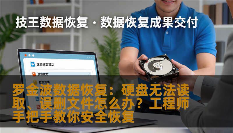 罗金波数据恢复：硬盘无法读取、误删文件怎么办？工程师手把手教你安全恢复