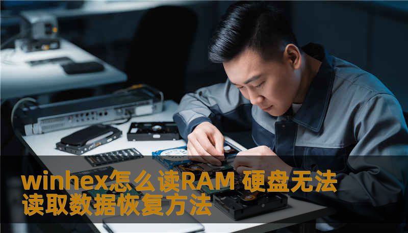 详细讲解winhex怎么读RAM进行数据恢复，包括硬盘无法读取、SSD数据恢复、误删除文件恢复、企业服务器硬盘恢复等场景。技王数据恢复工程师手把手教你安全操作，避免二次损坏。