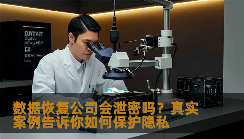 数据恢复公司会泄密吗？真实案例告诉你如何保护隐私