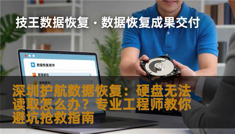 硬盘突然损坏或文件误删？针对深圳护航数据恢复需求，本文由资深工程师解析硬盘无法读取恢复方法、SSD及服务器恢复方案。技王数据恢复提醒您：停止盲目操作，遵循专业步骤，安全找回重要数据。