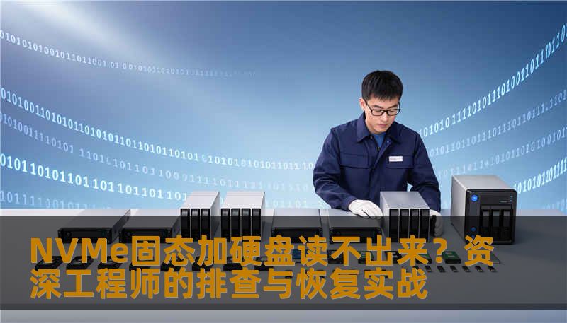 NVMe固态加硬盘读不出来？资深数据恢复工程师分享真实案例与排查步骤，涵盖硬件、驱动、分区、主控故障等，附技王数据恢复经验。
