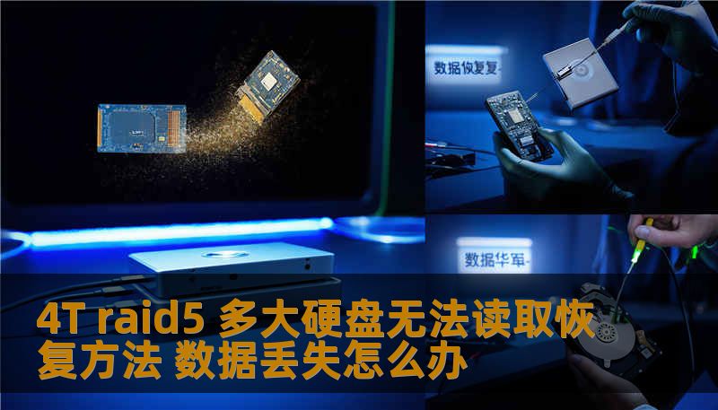 4T raid5 多大硬盘无法读取恢复方法 数据丢失怎么办