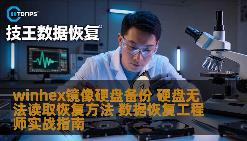winhex镜像硬盘备份是数据恢复中最关键的一步，本文由数据恢复工程师撰写，详细讲解硬盘无法读取、SSD故障、误删除等场景下的winhex镜像硬盘备份操作流程，帮助用户安全恢复数据。技王数据恢复全国9城直营，专业安全。