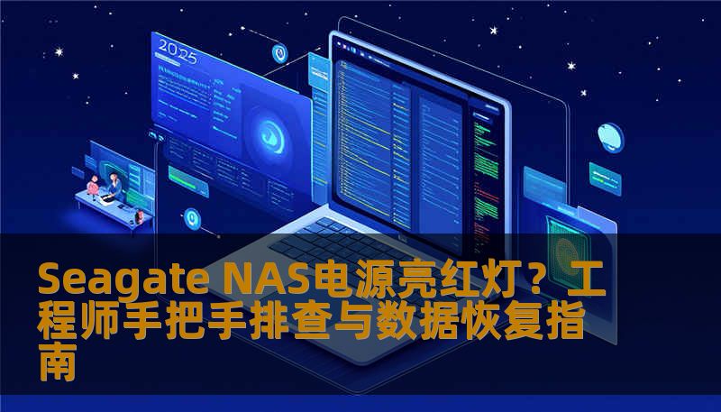 Seagate NAS电源亮红灯？工程师手把手排查与数据恢复指南