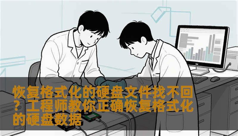 恢复格式化的硬盘文件找不回？工程师教你正确恢复格式化的硬盘数据