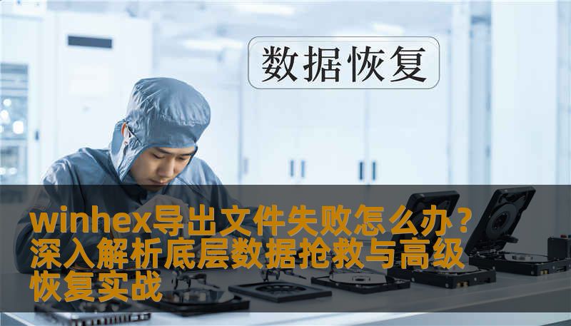 winhex导出文件失败怎么办？深入解析底层数据抢救与高级恢复实战