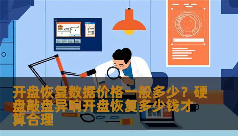 开盘恢复数据价格一般多少？硬盘敲盘异响开盘恢复多少钱才算合理