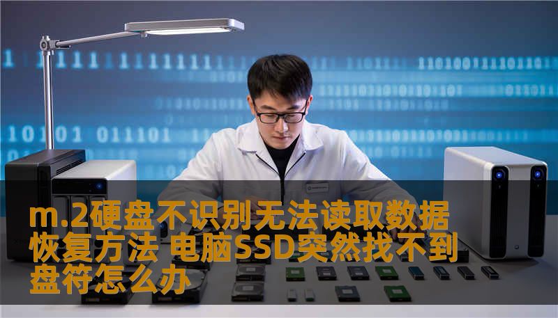 m.2硬盘不识别无法读取数据恢复方法 电脑SSD突然找不到盘符怎么办